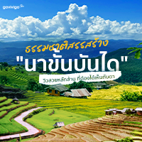 ธรรมชาติสรรสร้าง "นาขั้นบันได" วิวสวยหลักล้าน ที่ต้องได้เห็นกับตา