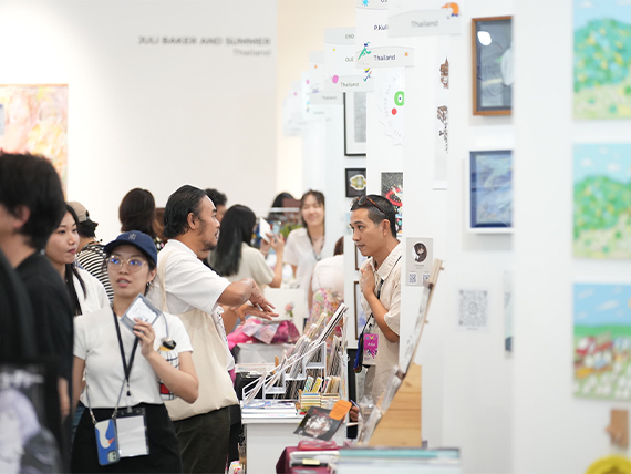 เทศกาลศิลปะงาน Bangkok Illustration Fair 2024